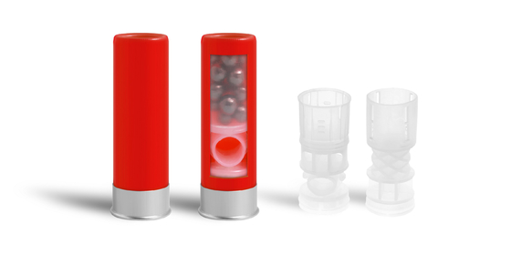 65mm Kasa 43g Av Tüfeği Cephane 12Ga Parçalanma Mühimmatı
