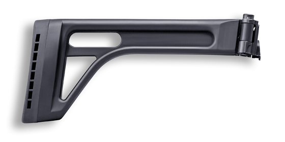 0.45kg Tabanca Katlanabilir Dipçik Kauçuk Av Tüfeği Parçaları 230 × 110 × 35mm
