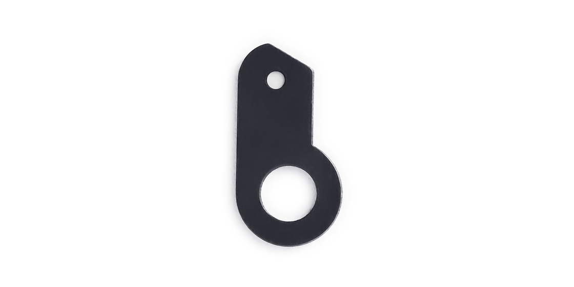 Çelik Taşıyıcı Köpek Yıkayıcı 0.002kg Av Tüfeği Parçaları 24 × 12.6 × 1.4mm